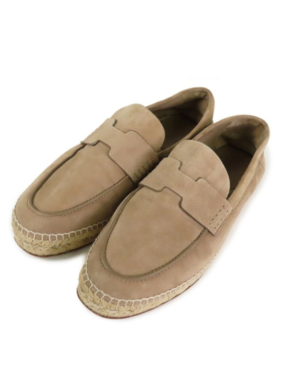 Hermes Espadrilles Trip Beige Suede Jute